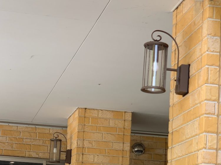 電気工事（ランタン取付・配線引き込み工事）